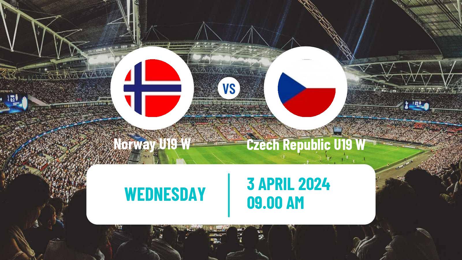 Soccer UEFA Euro U19 Women Norway U19 W - Czech Republic U19 W