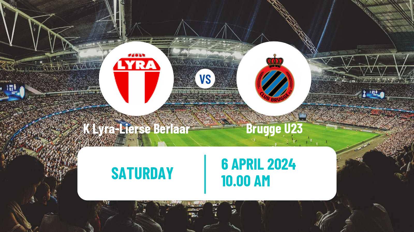 Soccer Belgian Сhallenger Pro League K Lyra-Lierse Berlaar - Brugge U23