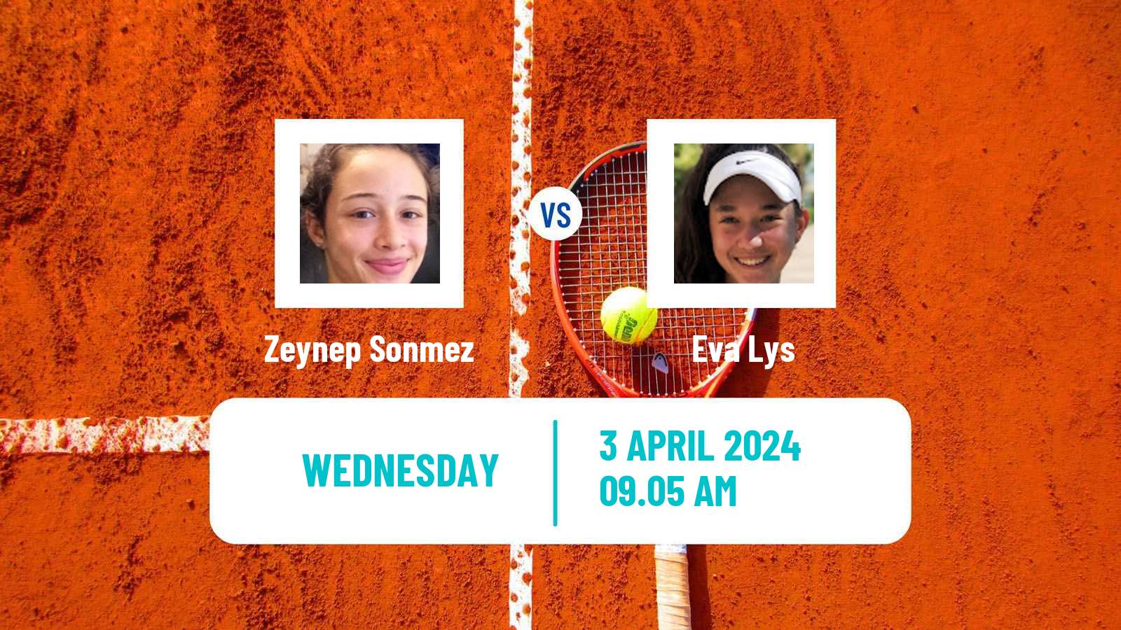 Tennis La Bisbal D Emporda Challenger Women Zeynep Sonmez - Eva Lys