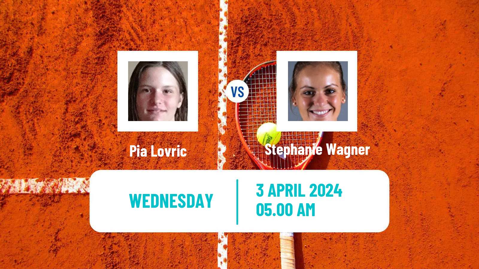 Tennis ITF W75 Split Women Pia Lovric - Stephanie Wagner