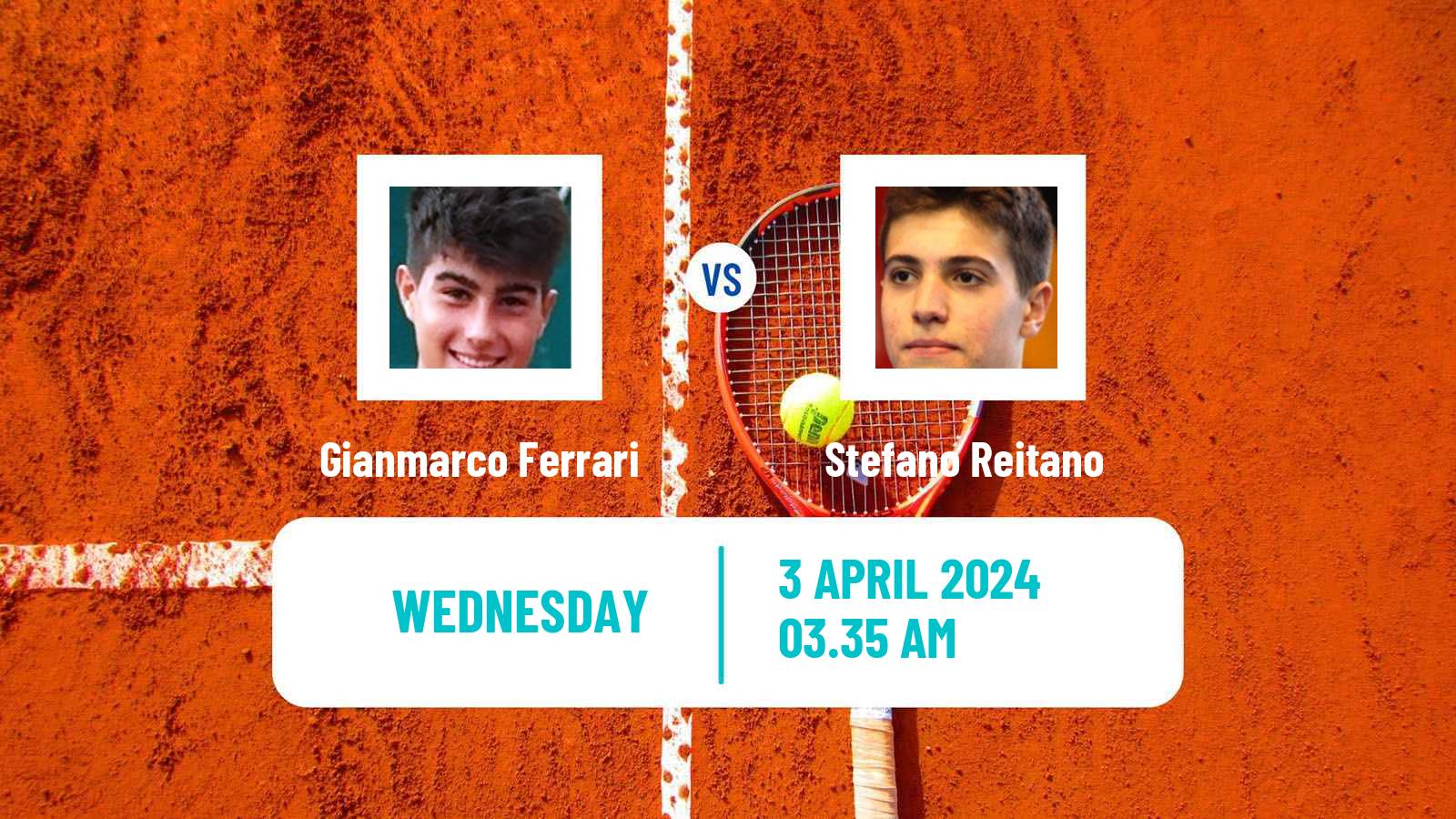 Tennis ITF M25 Santa Margherita Di Pula 2 Men Gianmarco Ferrari - Stefano Reitano