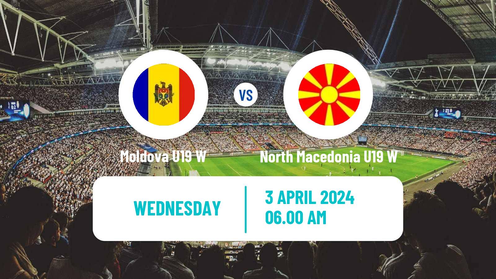 Soccer UEFA Euro U19 Women Moldova U19 W - North Macedonia U19 W