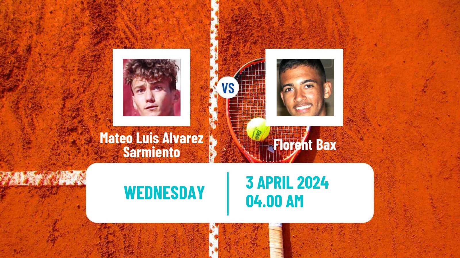 Tennis ITF M25 Reus Men Mateo Luis Alvarez Sarmiento - Florent Bax