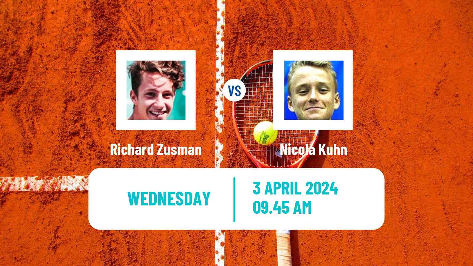Tennis ITF M25 Reus Men Richard Zusman - Nicola Kuhn