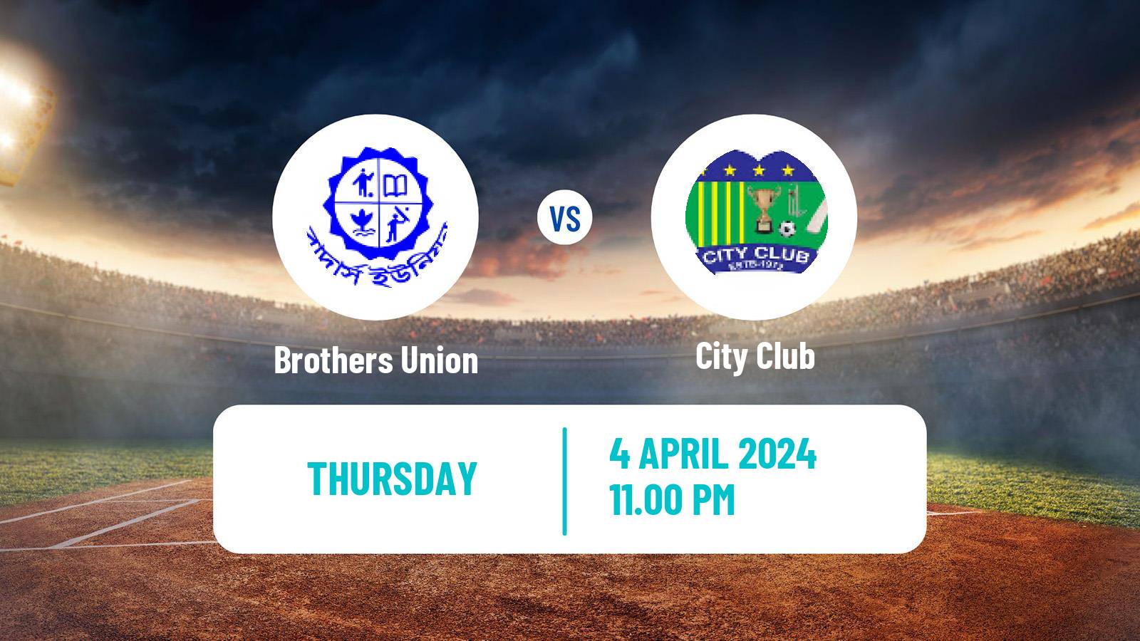 Cricket Bangladesh Dhaka Premier League Brothers Union - City Club