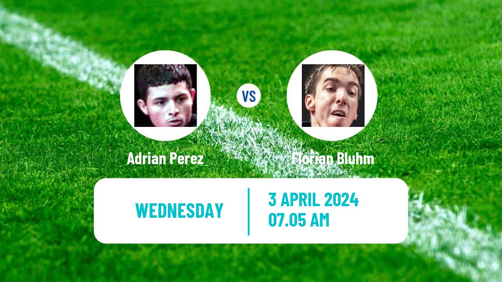 Table tennis Tt Star Series Men Adrian Perez - Florian Bluhm