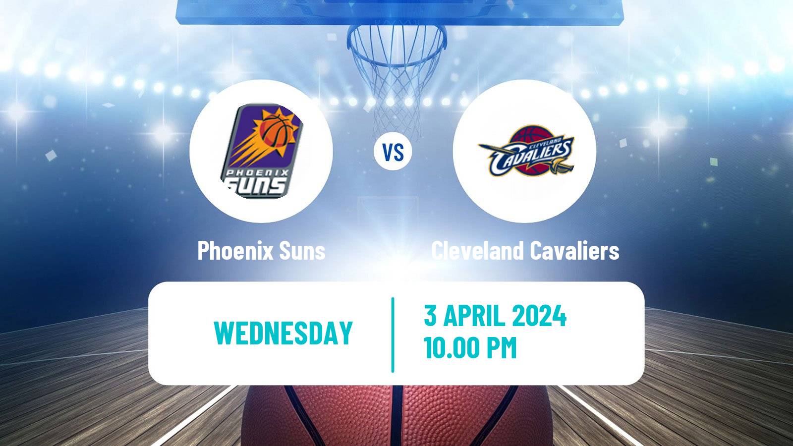 Basketball NBA Phoenix Suns - Cleveland Cavaliers
