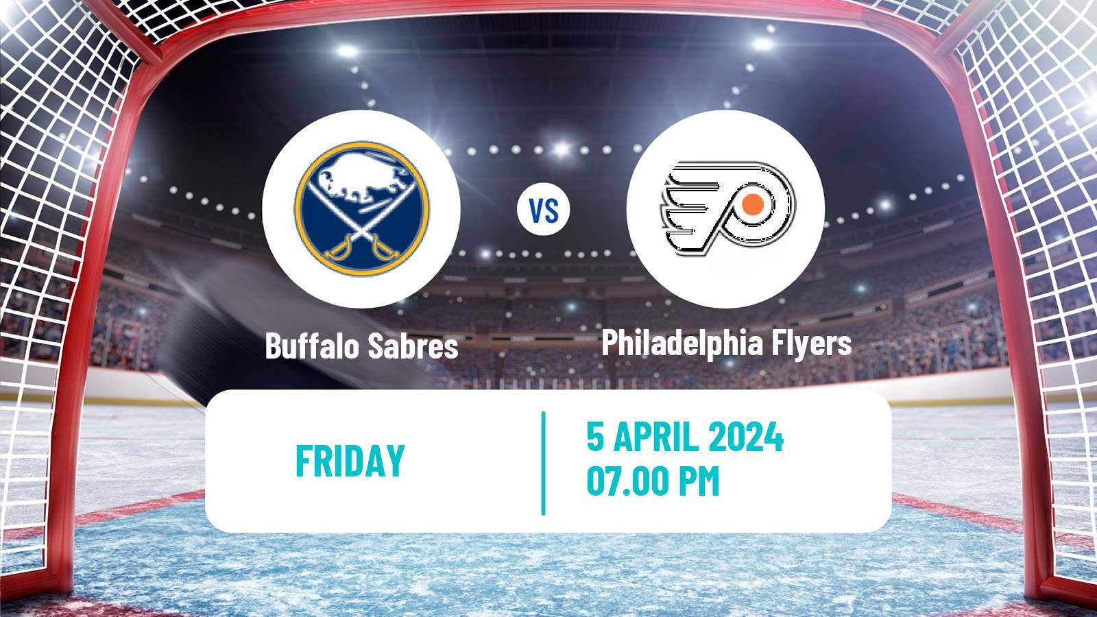 Hockey NHL Buffalo Sabres - Philadelphia Flyers