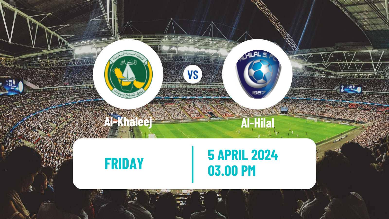 Soccer Saudi Professional League Al-Khaleej - Al-Hilal
