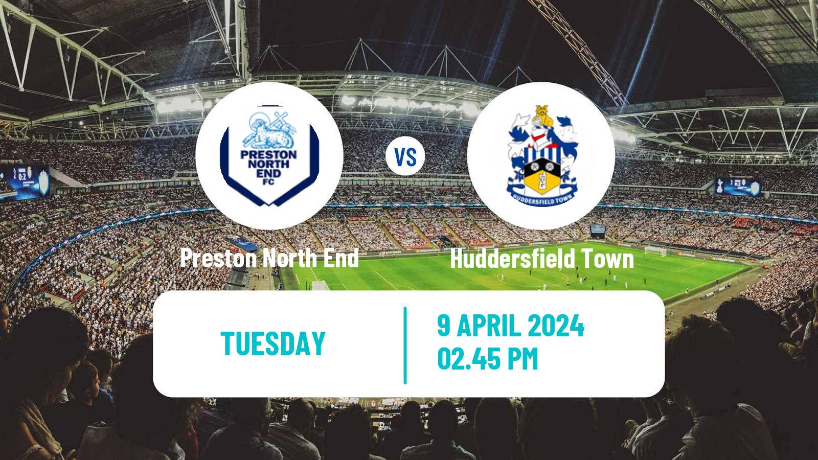 Soccer English League Championship Preston North End - Huddersfield Town