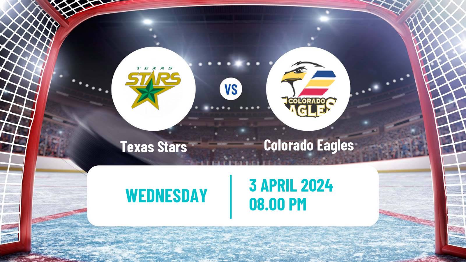 Hockey AHL Texas Stars - Colorado Eagles