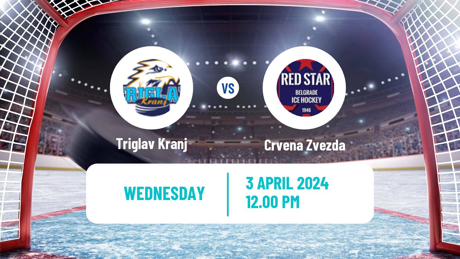 Hockey International Hockey League Triglav Kranj - Crvena Zvezda