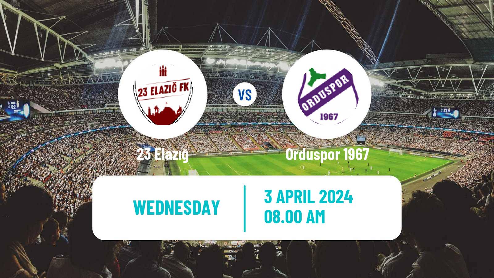 Soccer Turkish 3 Lig Group 4 23 Elazığ - Orduspor 1967