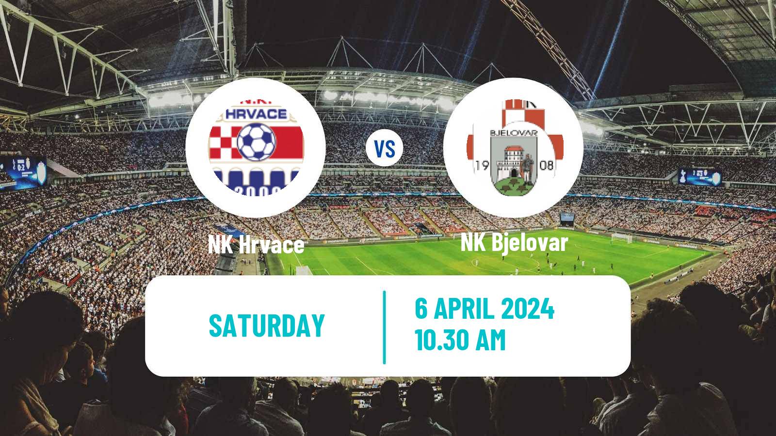 Soccer Croatian Druga NL Hrvace - Bjelovar