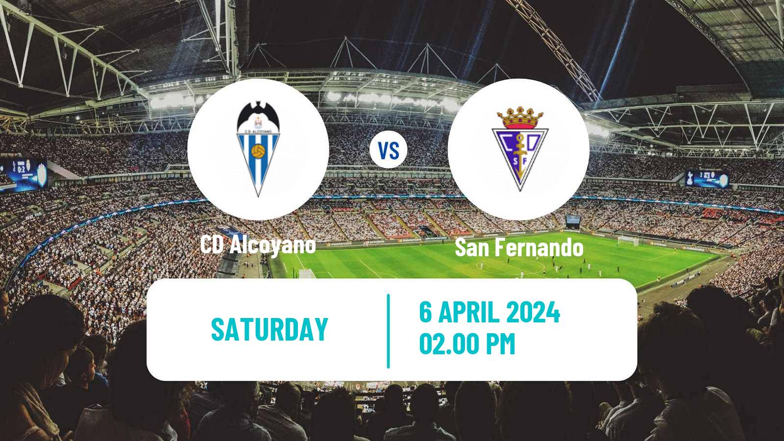 Soccer Spanish Primera RFEF Group 2 Alcoyano - San Fernando