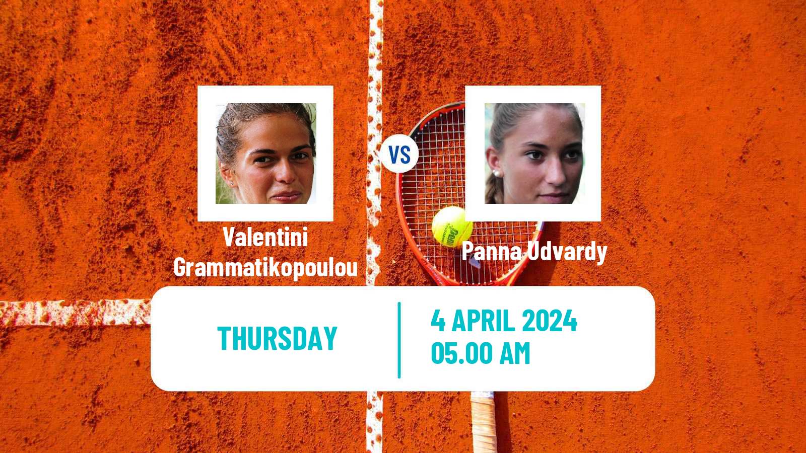 Tennis ITF W75 Split Women Valentini Grammatikopoulou - Panna Udvardy