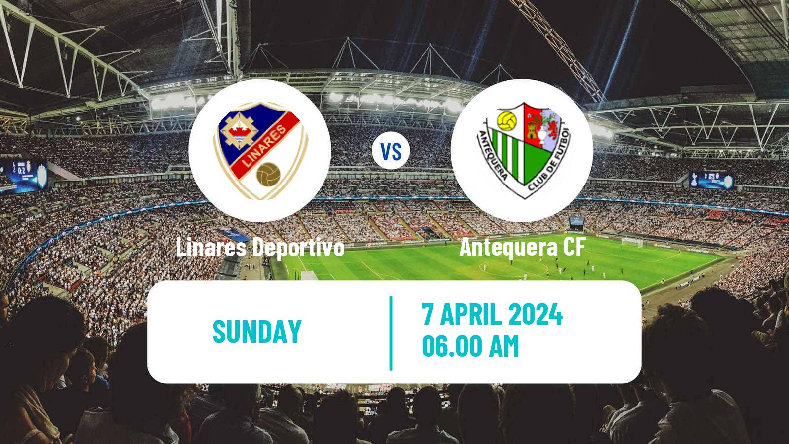 Soccer Spanish Primera RFEF Group 2 Linares Deportivo - Antequera