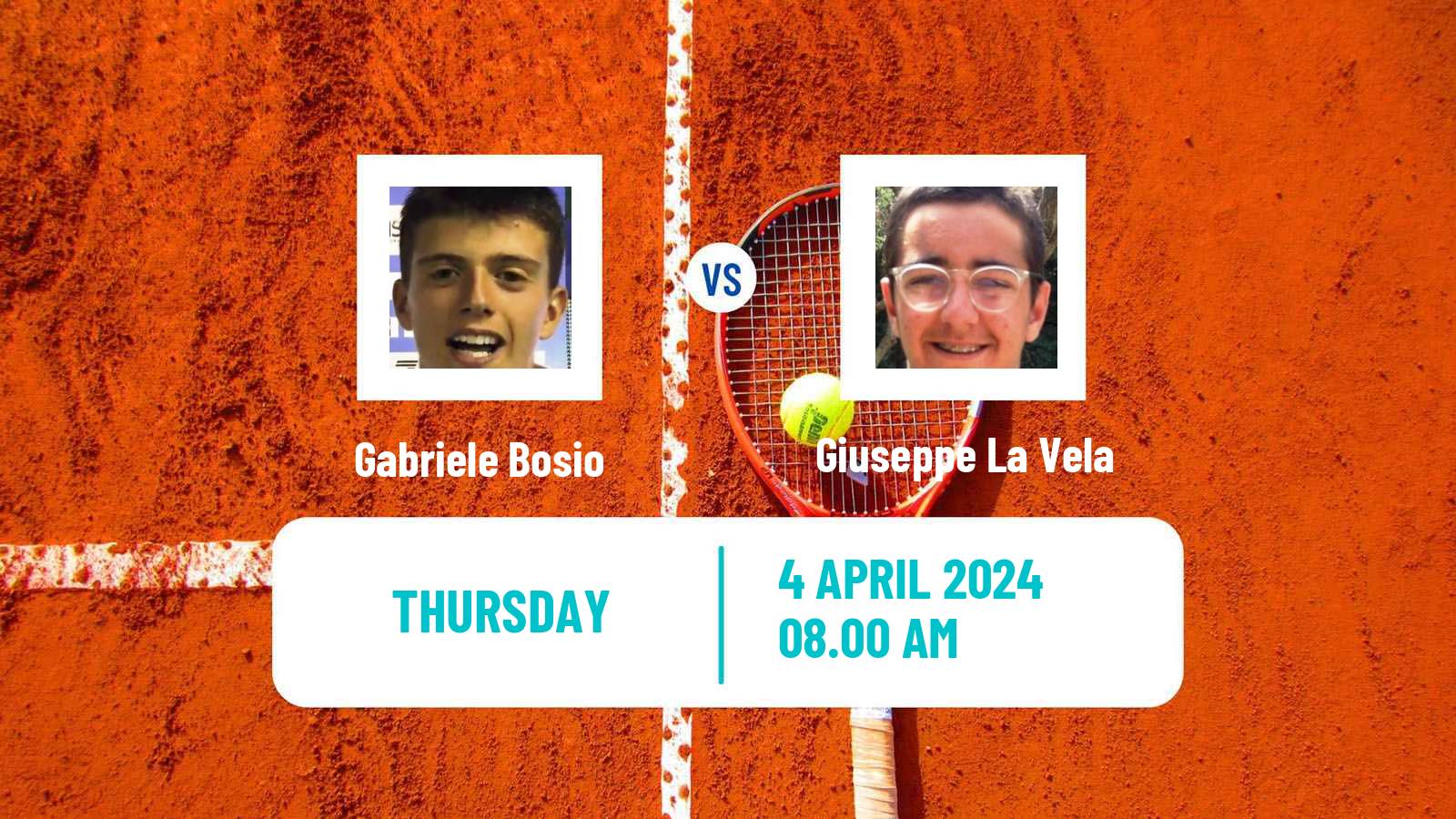 Tennis ITF M15 Antalya 9 Men Gabriele Bosio - Giuseppe La Vela