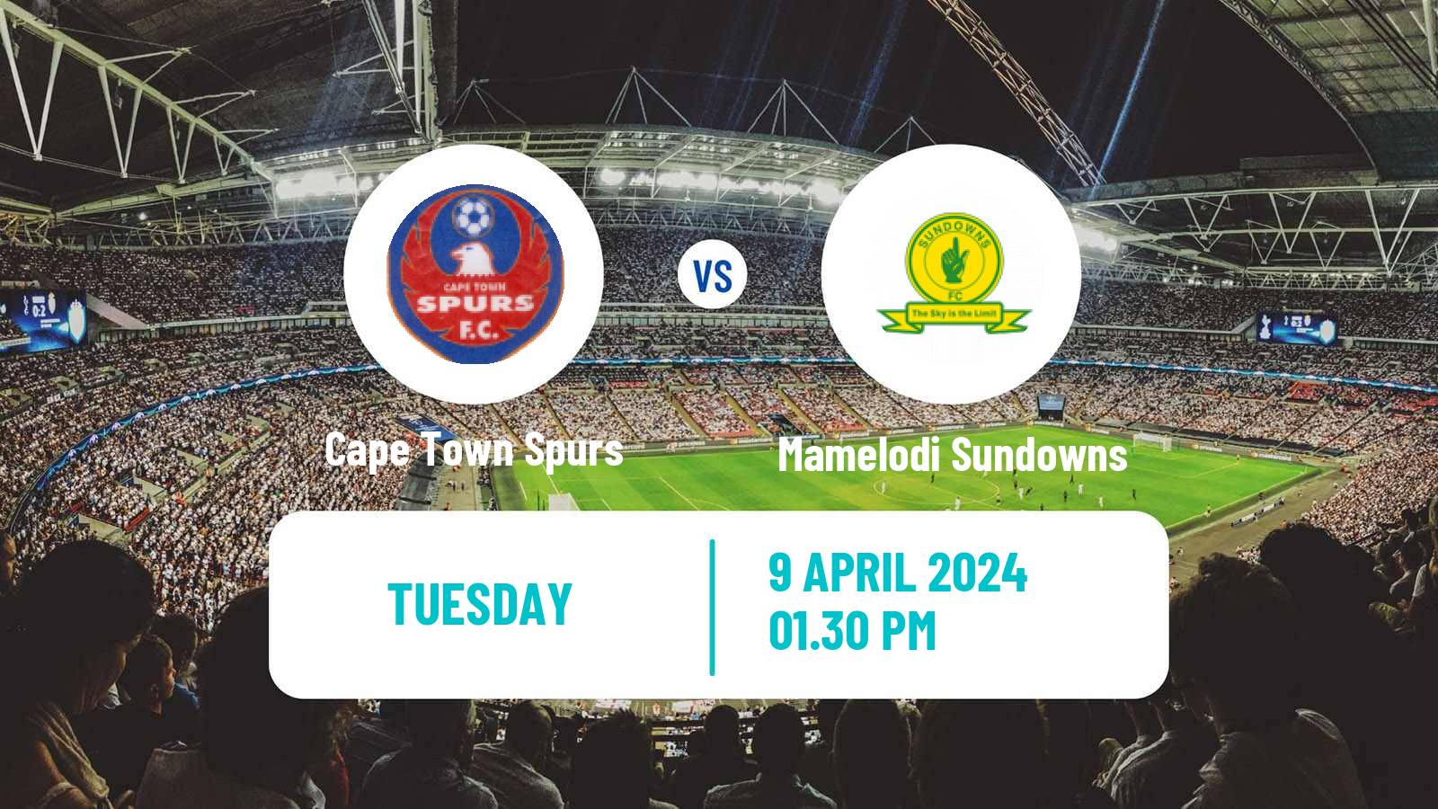 Soccer South African Premier Soccer League Cape Town Spurs - Mamelodi Sundowns