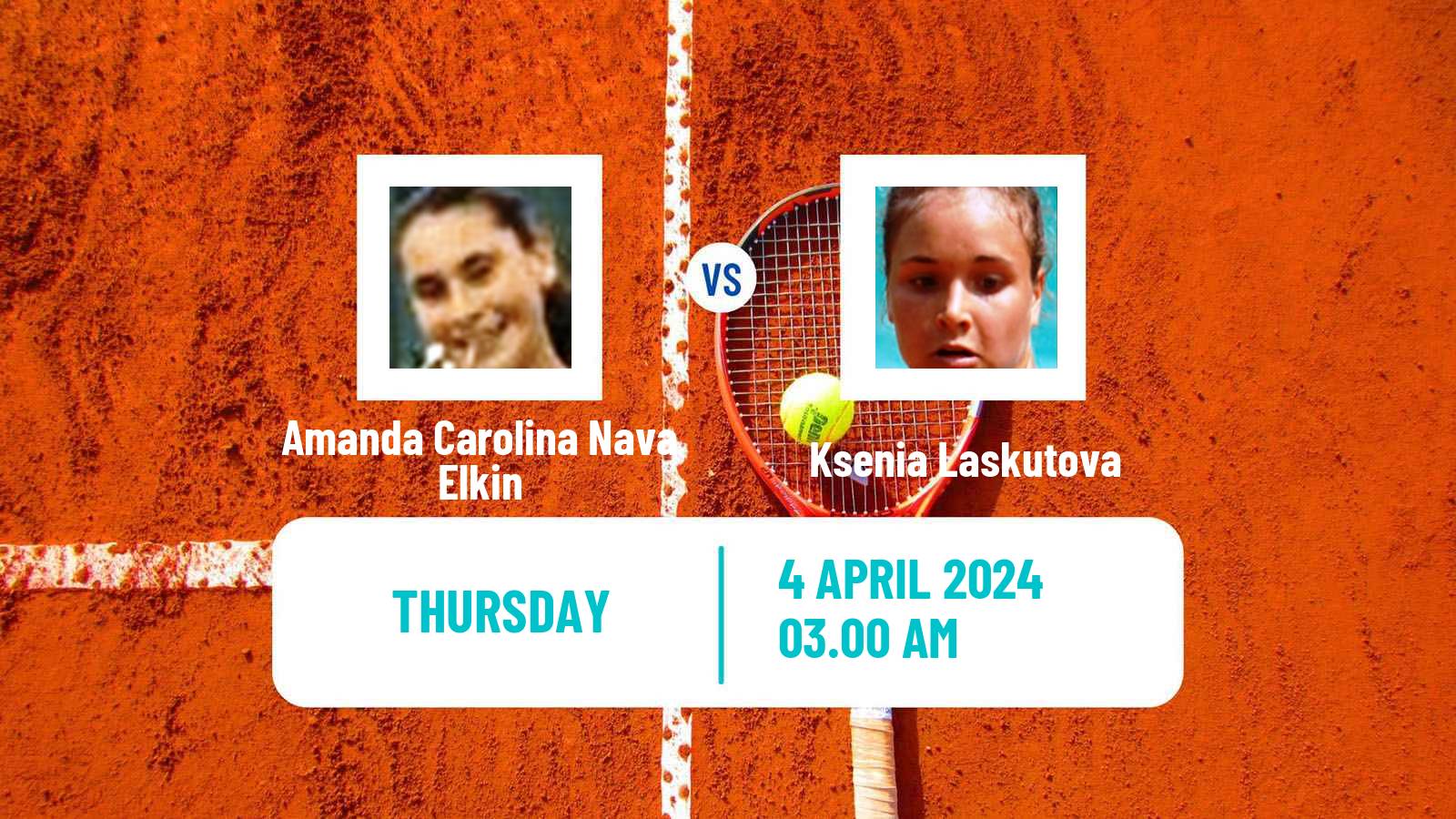 Tennis ITF W35 Bujumbura Women Amanda Carolina Nava Elkin - Ksenia Laskutova
