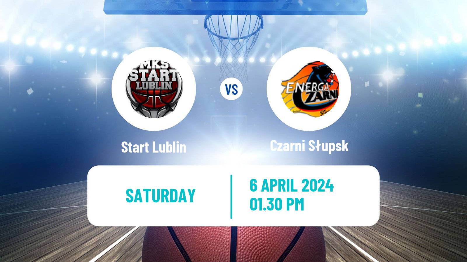 Basketball Polish Basket Liga Start Lublin - Czarni Słupsk