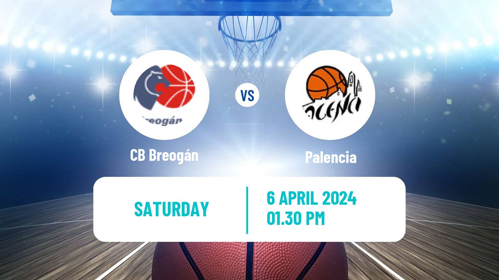 Basketball Spanish ACB League CB Breogán - Palencia