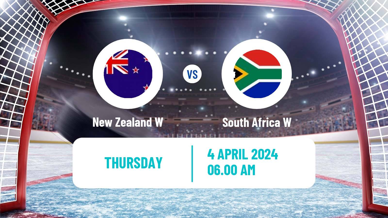 Hockey IIHF World Championship IIB Women New Zealand W - South Africa W