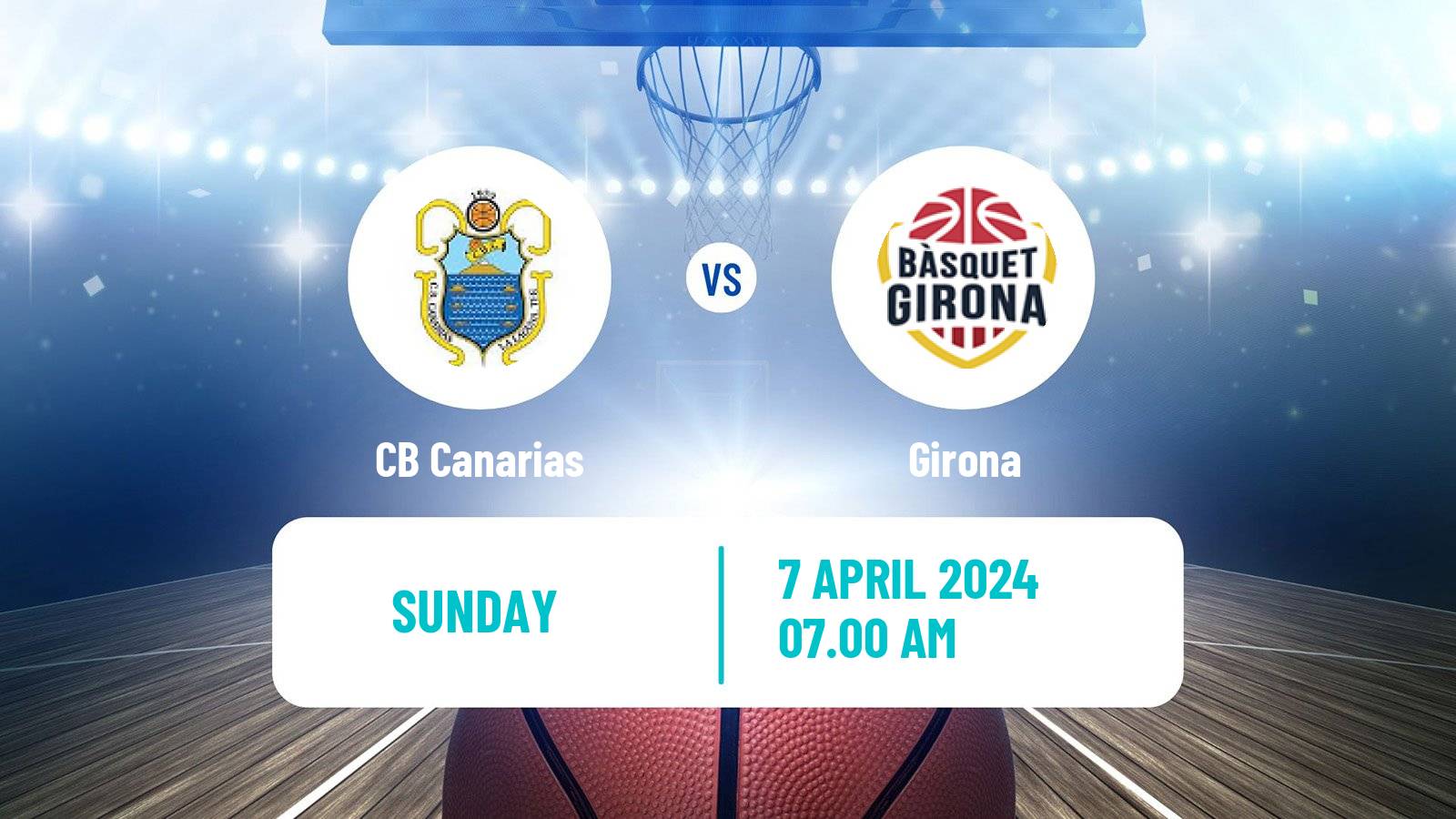 Basketball Spanish ACB League Canarias - Girona