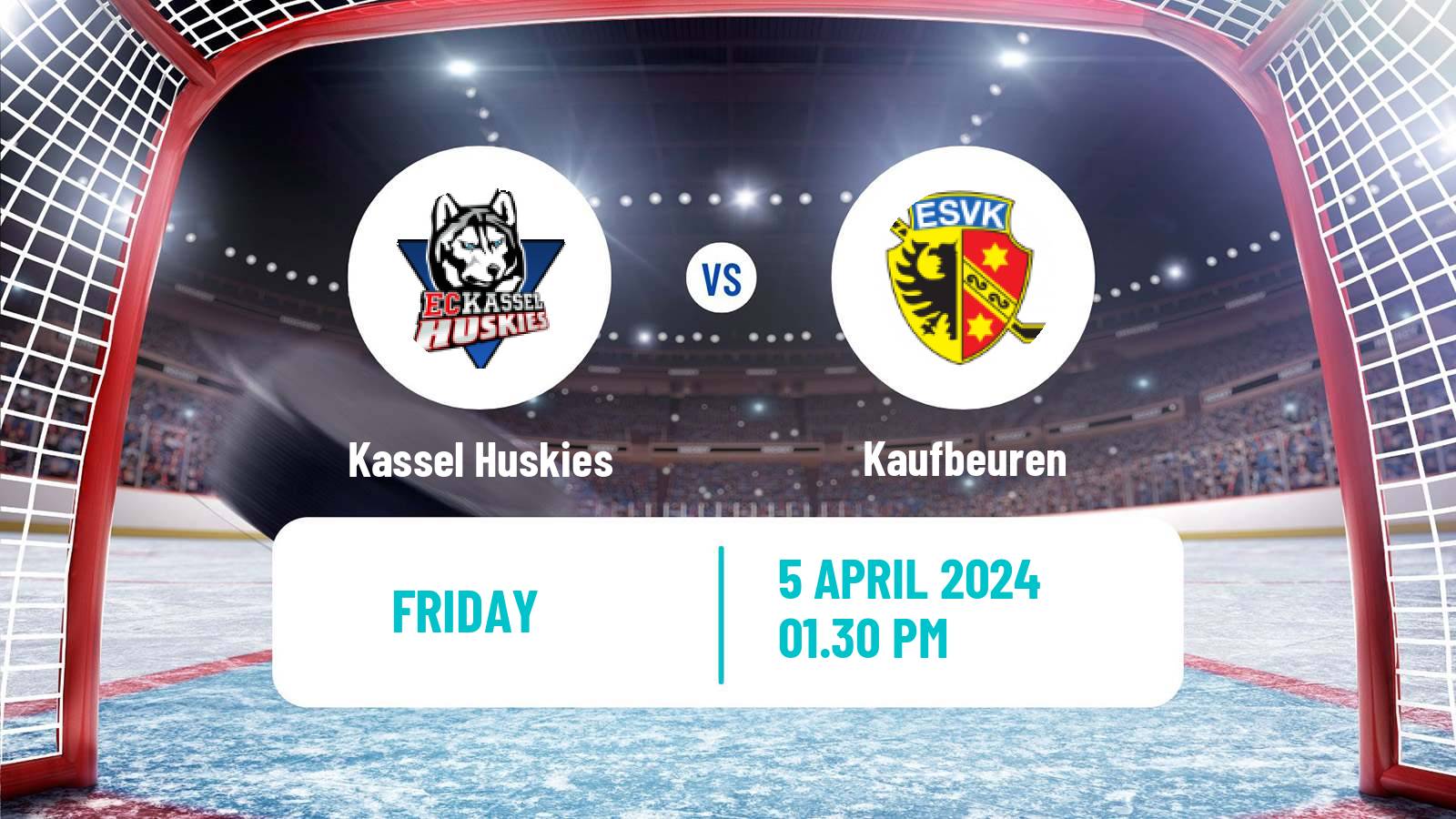 Hockey German DEL2 Kassel Huskies - Kaufbeuren