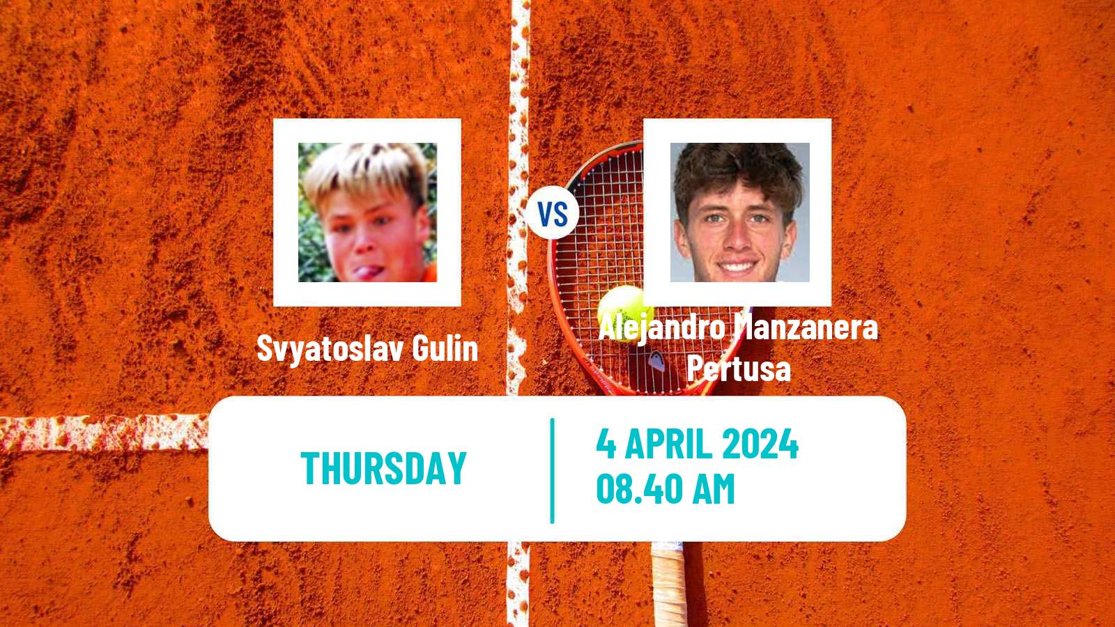 Tennis ITF M25 Reus Men Svyatoslav Gulin - Alejandro Manzanera Pertusa