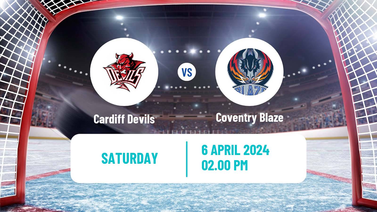 Hockey United Kingdom Elite League Cardiff Devils - Coventry Blaze