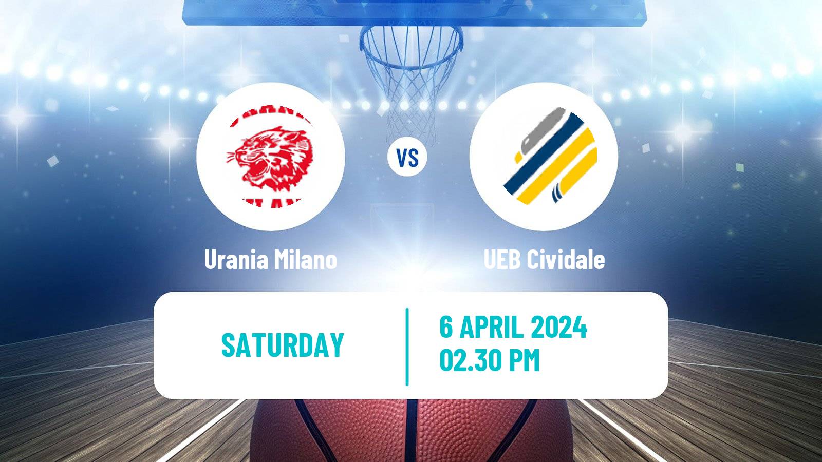 Basketball Italian Serie A2 Basketball Urania Milano - Cividale