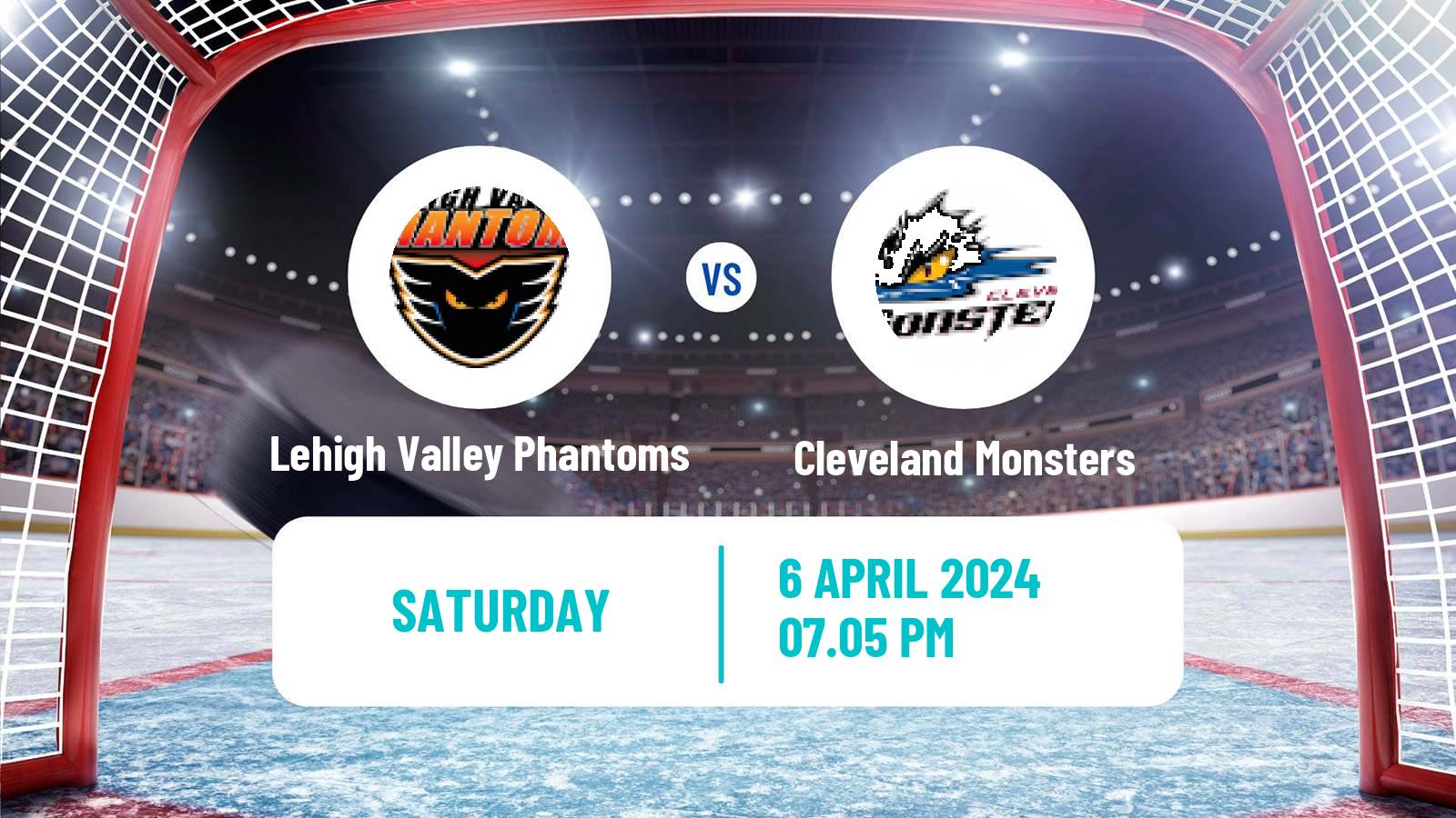 Hockey AHL Lehigh Valley Phantoms - Cleveland Monsters