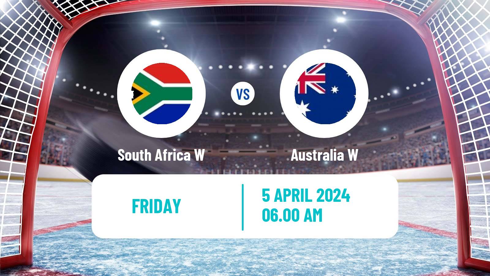 Hockey IIHF World Championship IIB Women South Africa W - Australia W