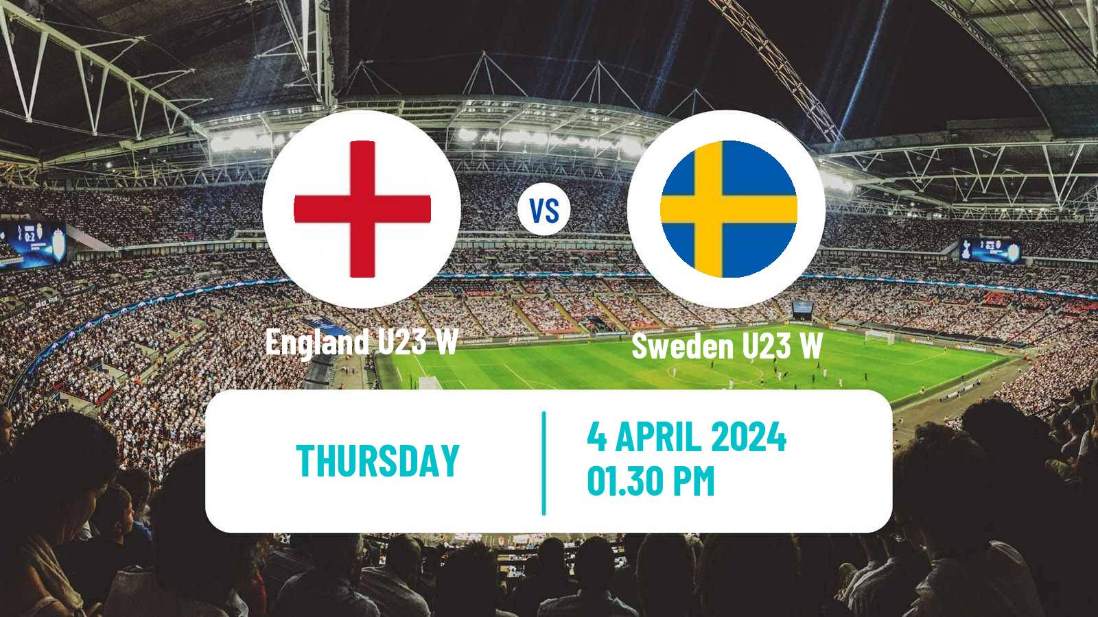 Soccer Friendly International Women England U23 W - Sweden U23 W