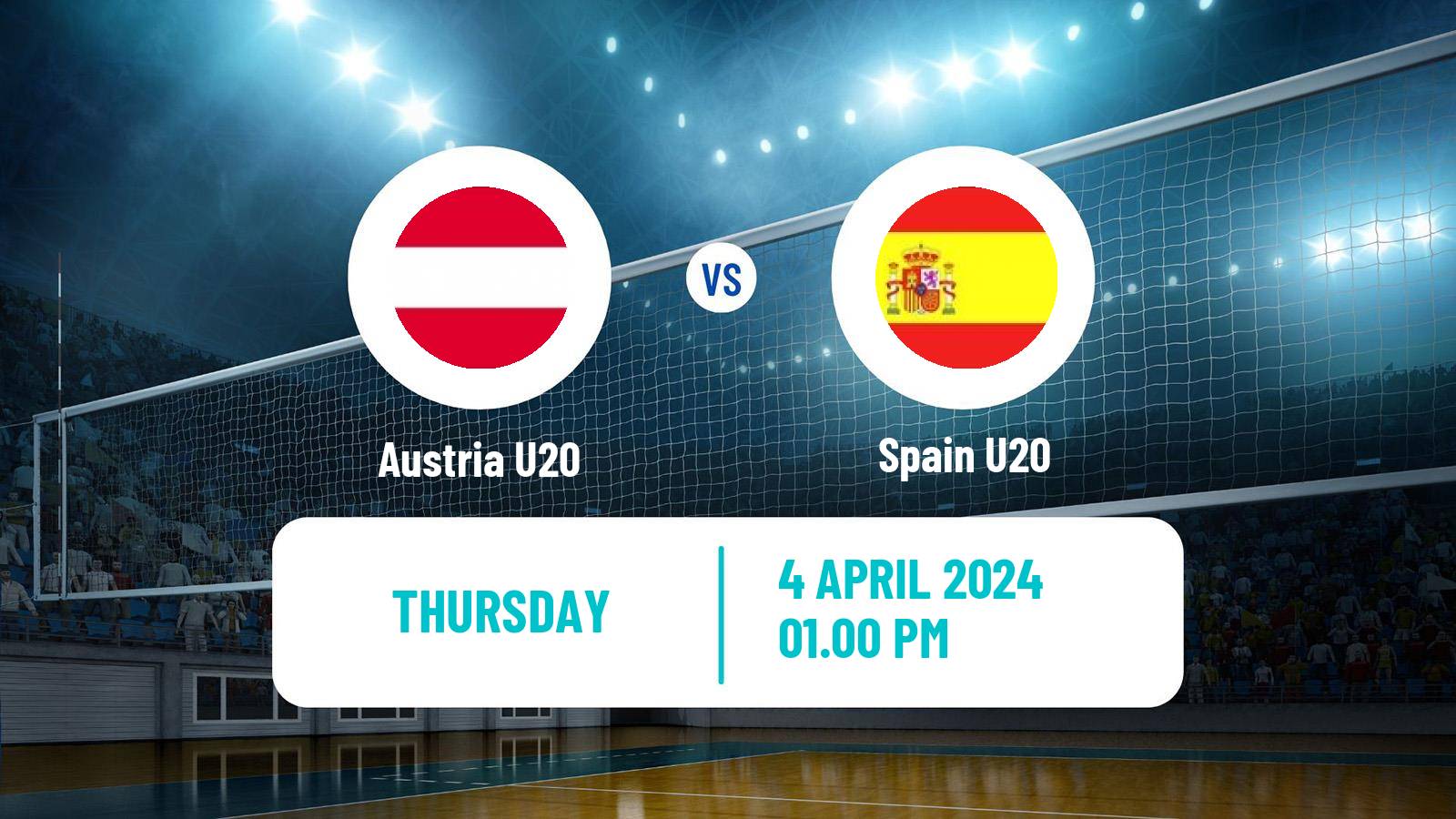 Volleyball European Championship U20 Volleyball Austria U20 - Spain U20