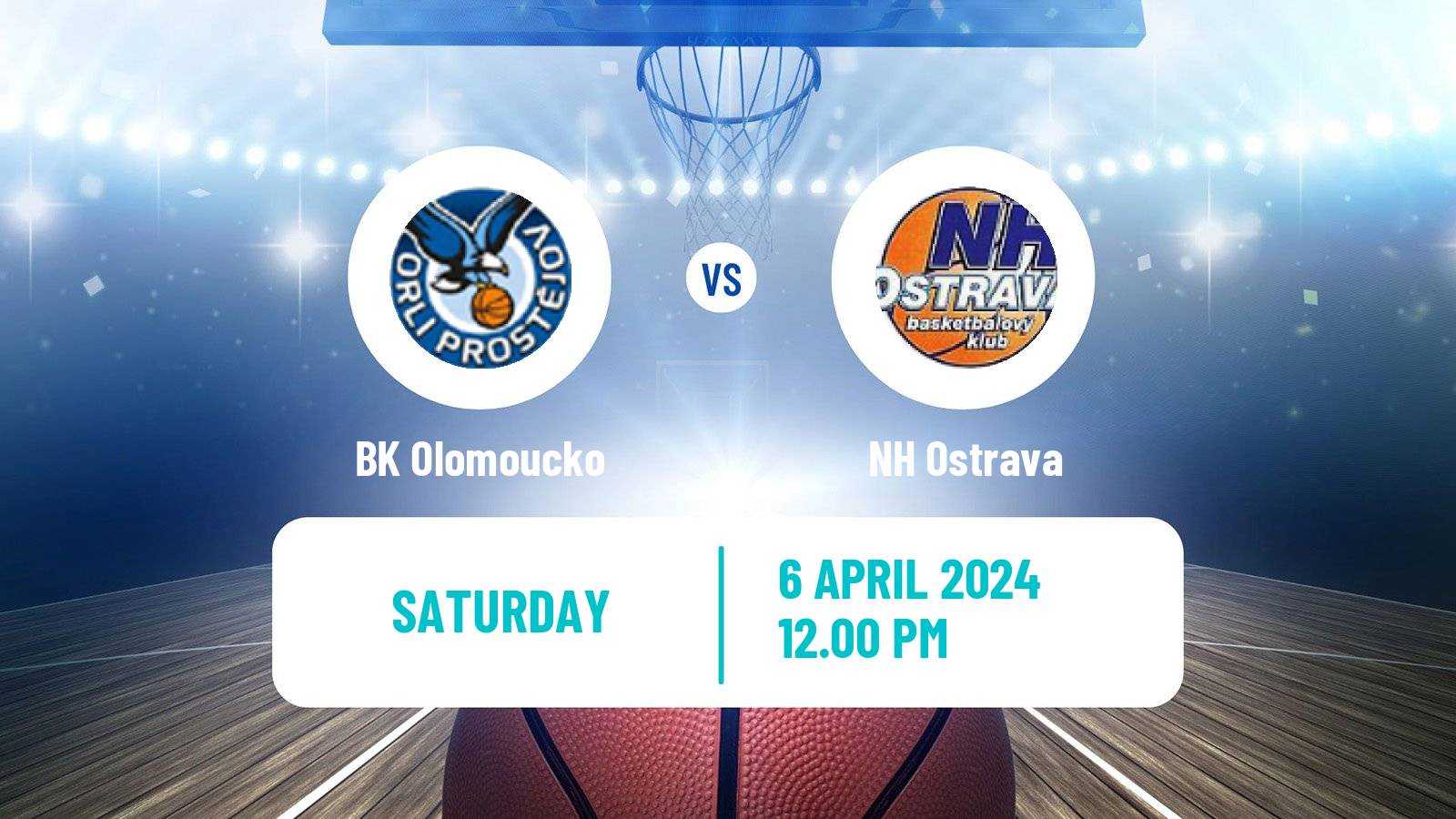 Basketball Czech NBL Olomoucko - NH Ostrava