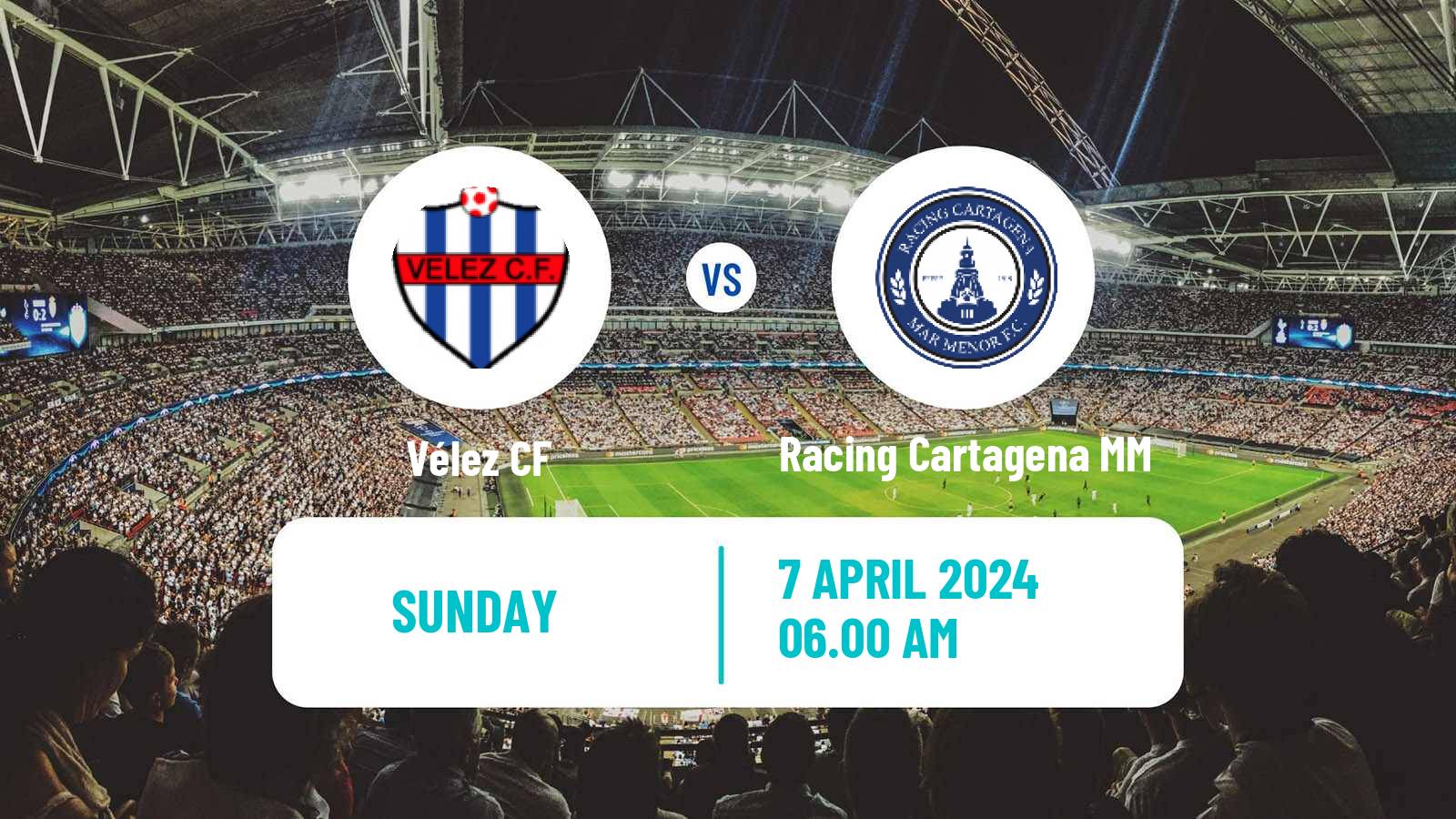 Soccer Spanish Segunda RFEF - Group 4 Vélez - Racing Cartagena MM