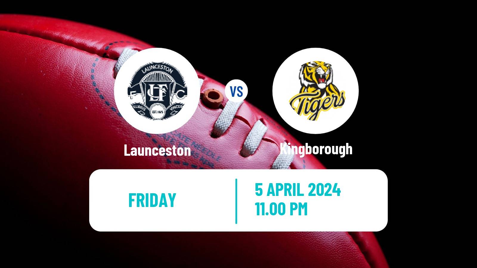 Aussie rules TSL Launceston - Kingborough