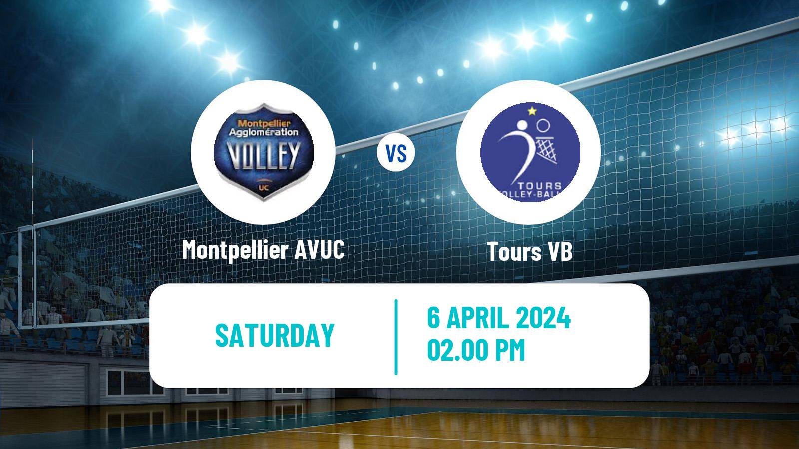 Volleyball French Ligue A Volleyball Montpellier AVUC - Tours VB
