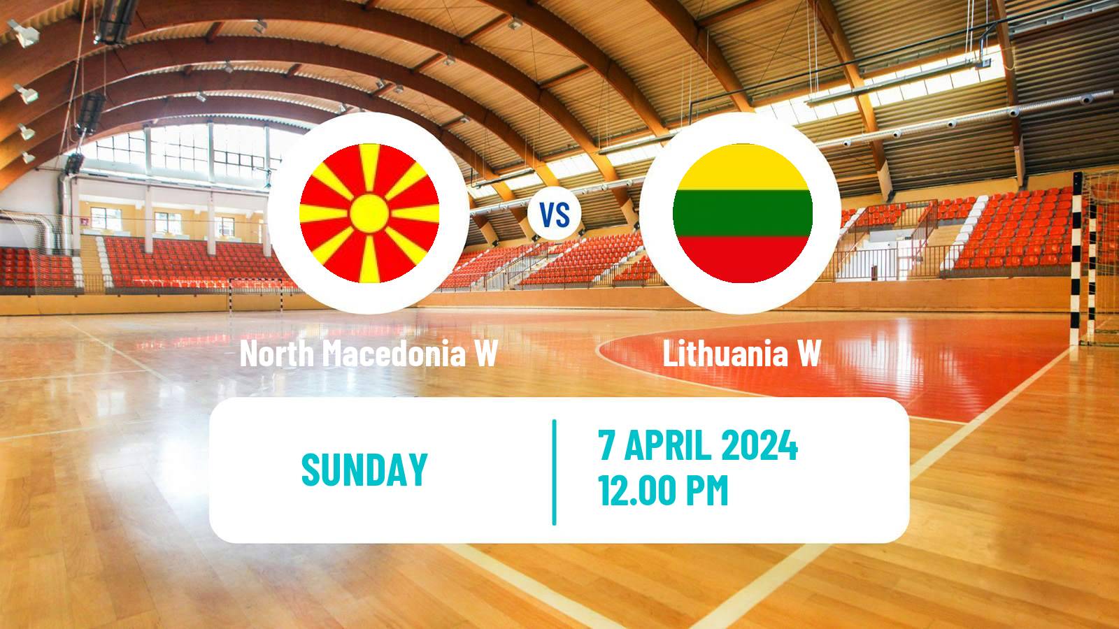 Handball Handball European Championship Women North Macedonia W - Lithuania W