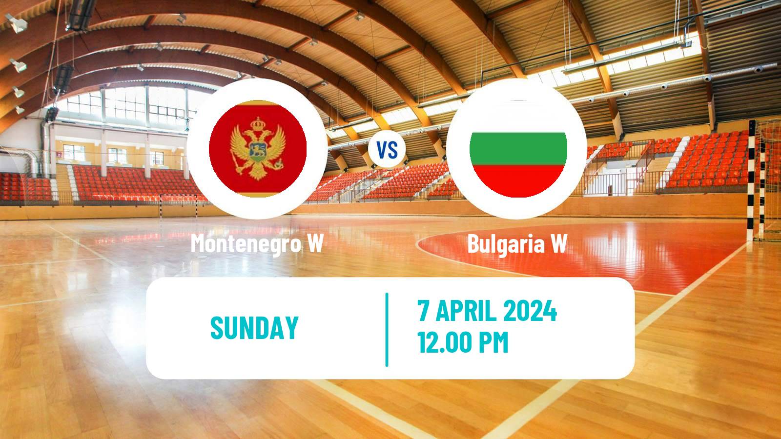 Handball Handball European Championship Women Montenegro W - Bulgaria W