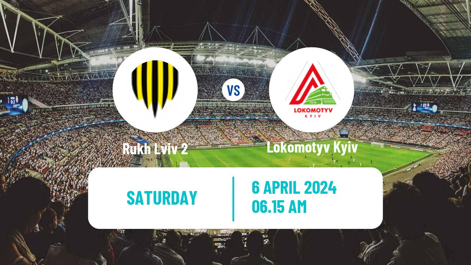 Soccer Ukrainian Druha Liga Rukh Lviv 2 - Lokomotyv Kyiv