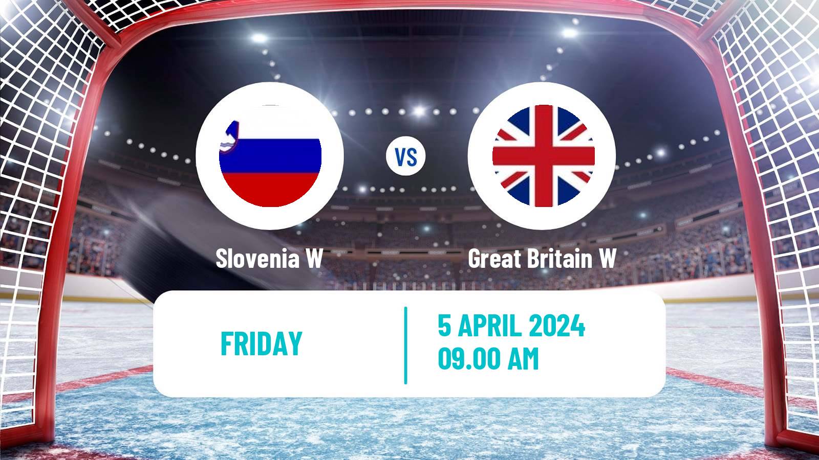 Hockey IIHF World Championship IB Women Slovenia W - Great Britain W