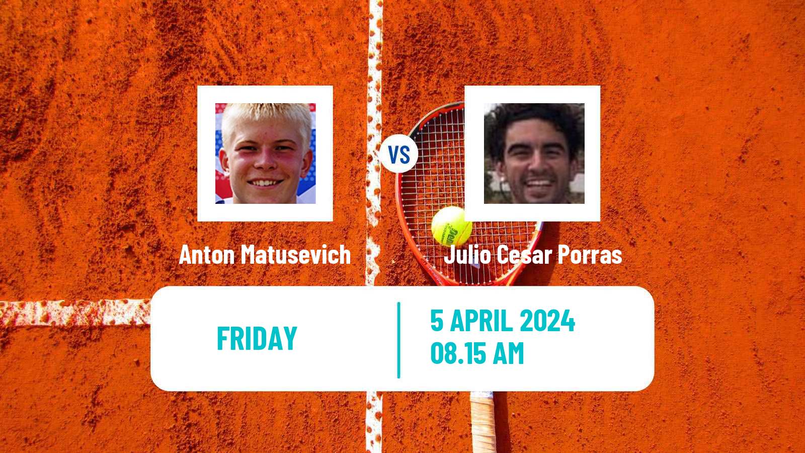 Tennis ITF M25 Reus Men Anton Matusevich - Julio Cesar Porras