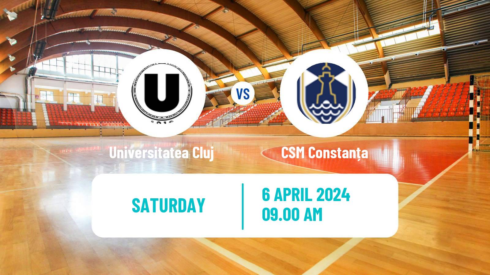 Handball Romanian Liga Nationala Handball Universitatea Cluj - CSM Constanța