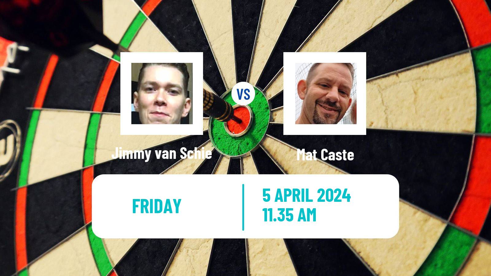 Darts Modus Super Series Jimmy van Schie - Mat Caste