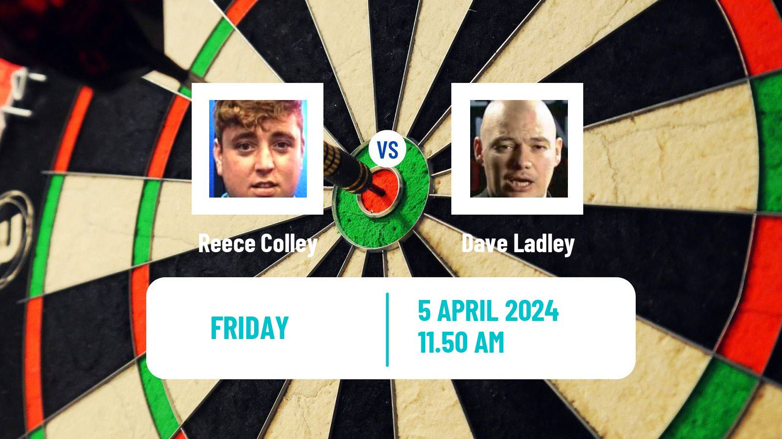 Darts Modus Super Series Reece Colley - Dave Ladley