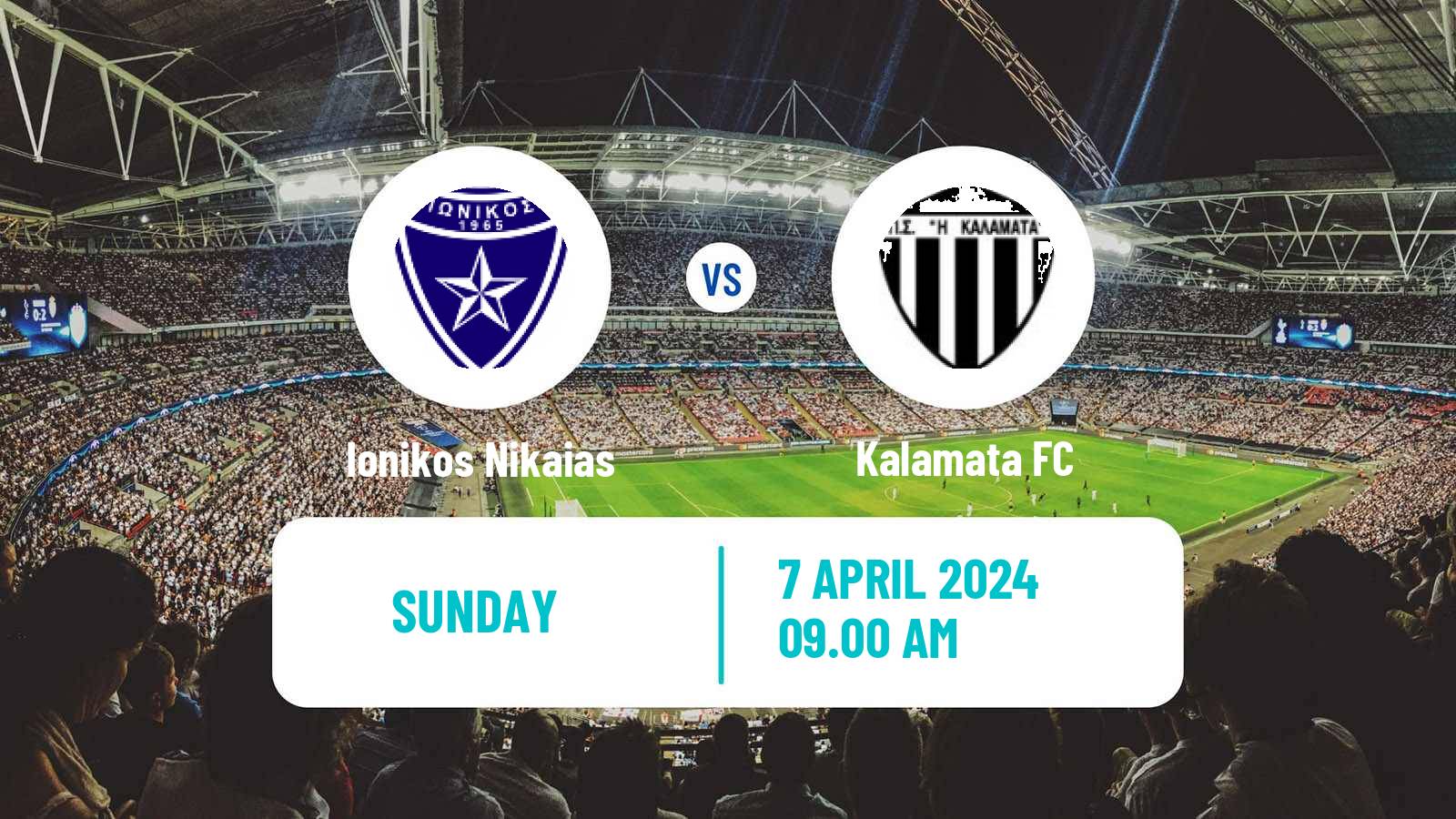 Soccer Greek Super League 2 Ionikos Nikaias - Kalamata