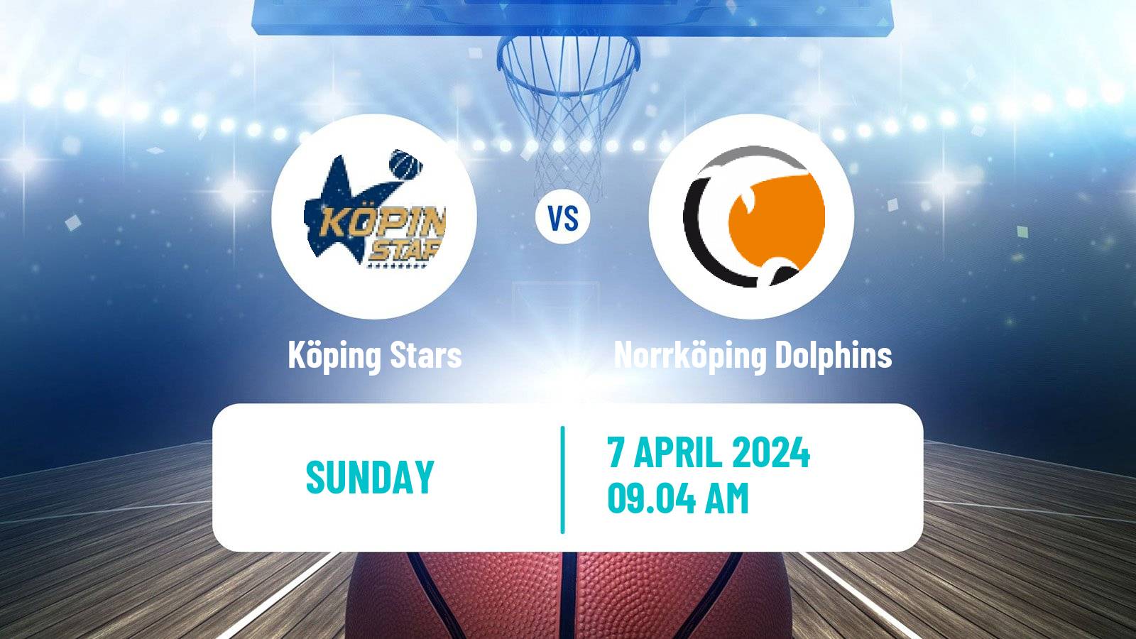 Basketball Swedish Basketligan Köping Stars - Norrköping Dolphins